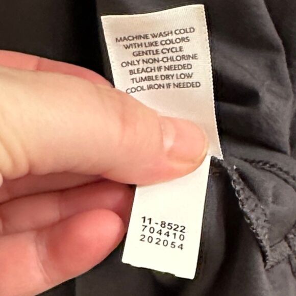 J Jill Stretch Jersey Knit Midi Dress Sleeveless Size Medium Gray Minimalist - Picture 10 of 10